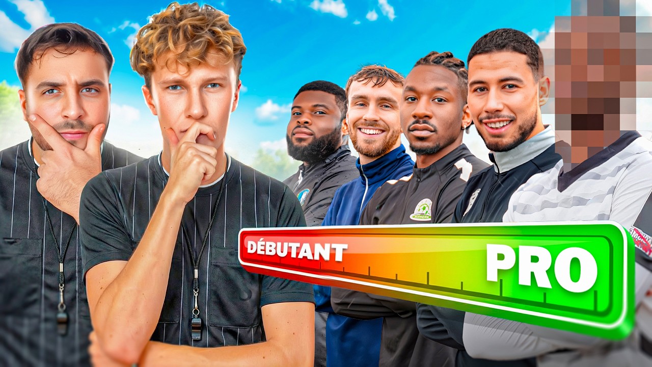 ON AFFRONTE DES JOUEURS DU NIVEAU DÉBUTANT À PROFESSIONNEL !