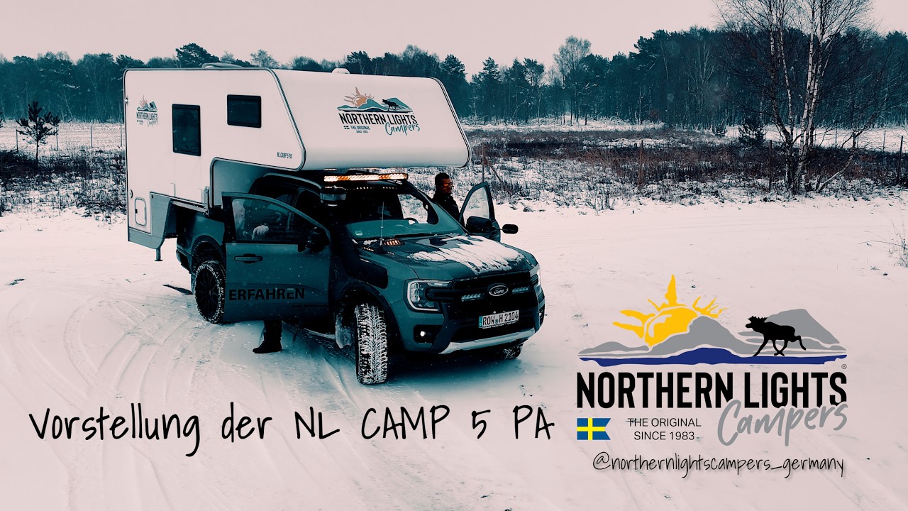 👉Pickup Camper Abenteuer in Polen | Northern Lights Campers & Ford Ranger auf BIG5 Baltic South Tour