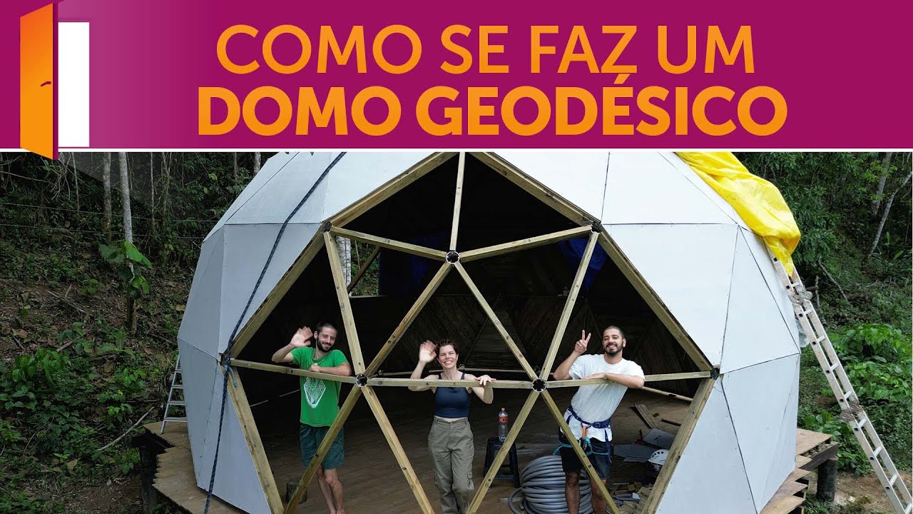 Domo Geodésico em Construção com valor