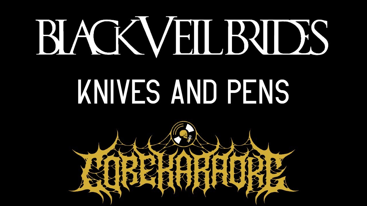 Black Veil Brides - Knives and Pens [Karaoke Instrumental]