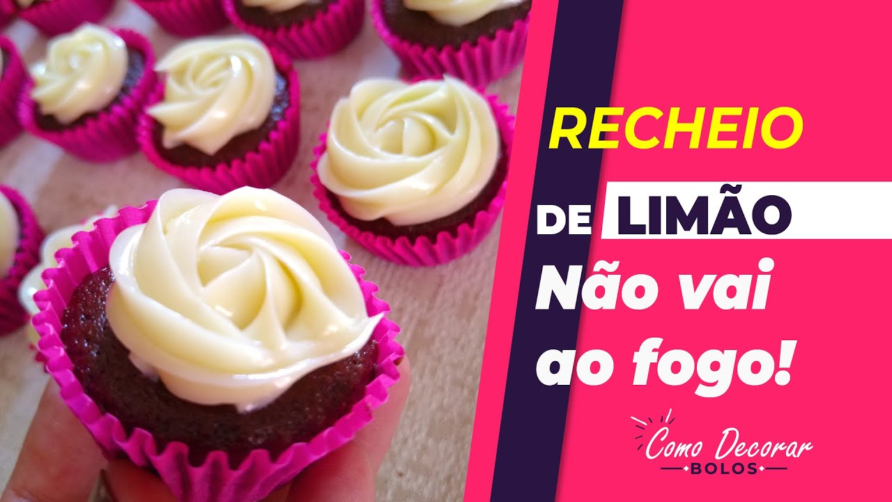 RECHEIO DE LIMÃO não vai ao FOGO!