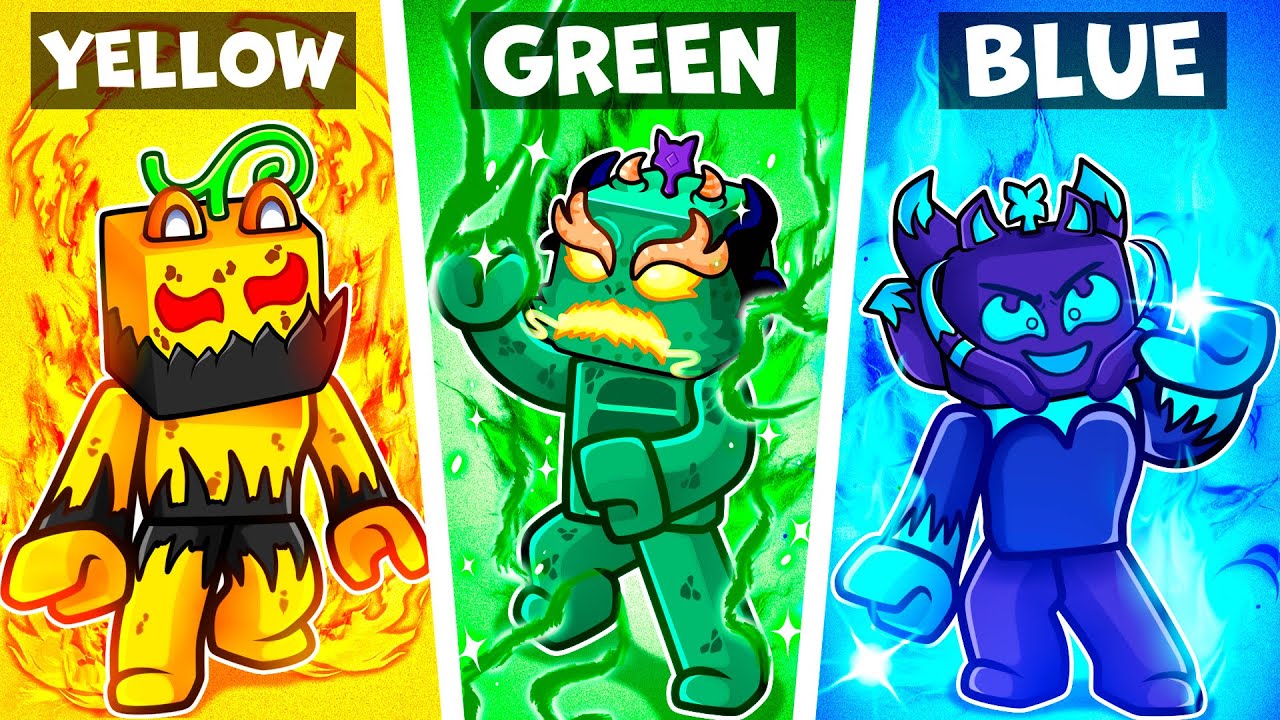 Blox Fruits ЖИВЕТ В ОДНОМ ЦВЕТЕ!