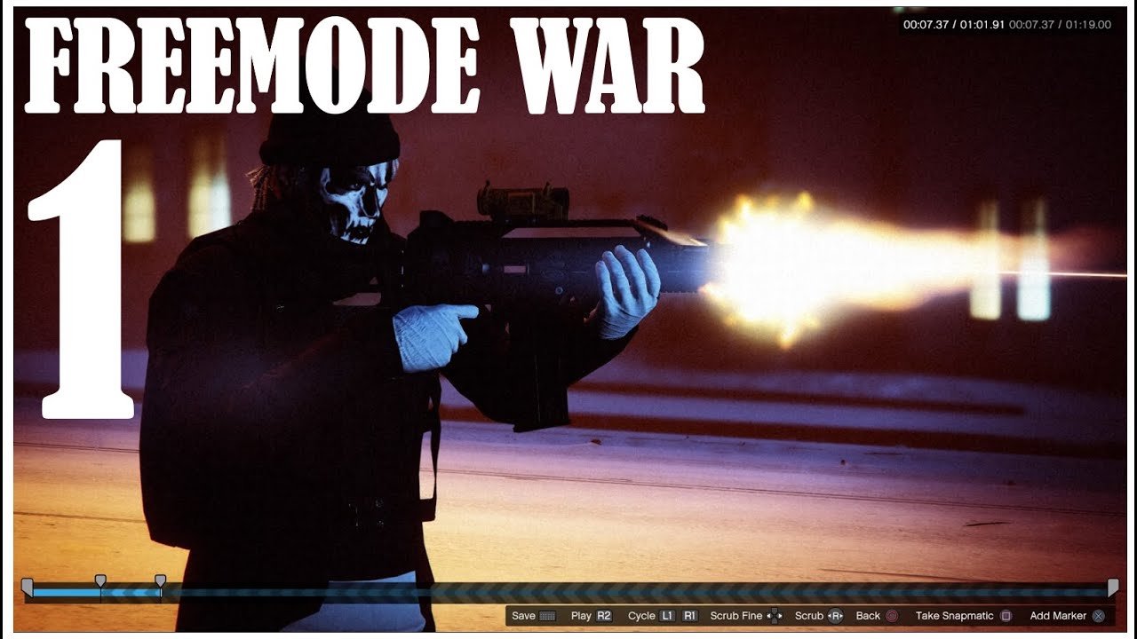 GTA 5 Online | Freemode War Ep1