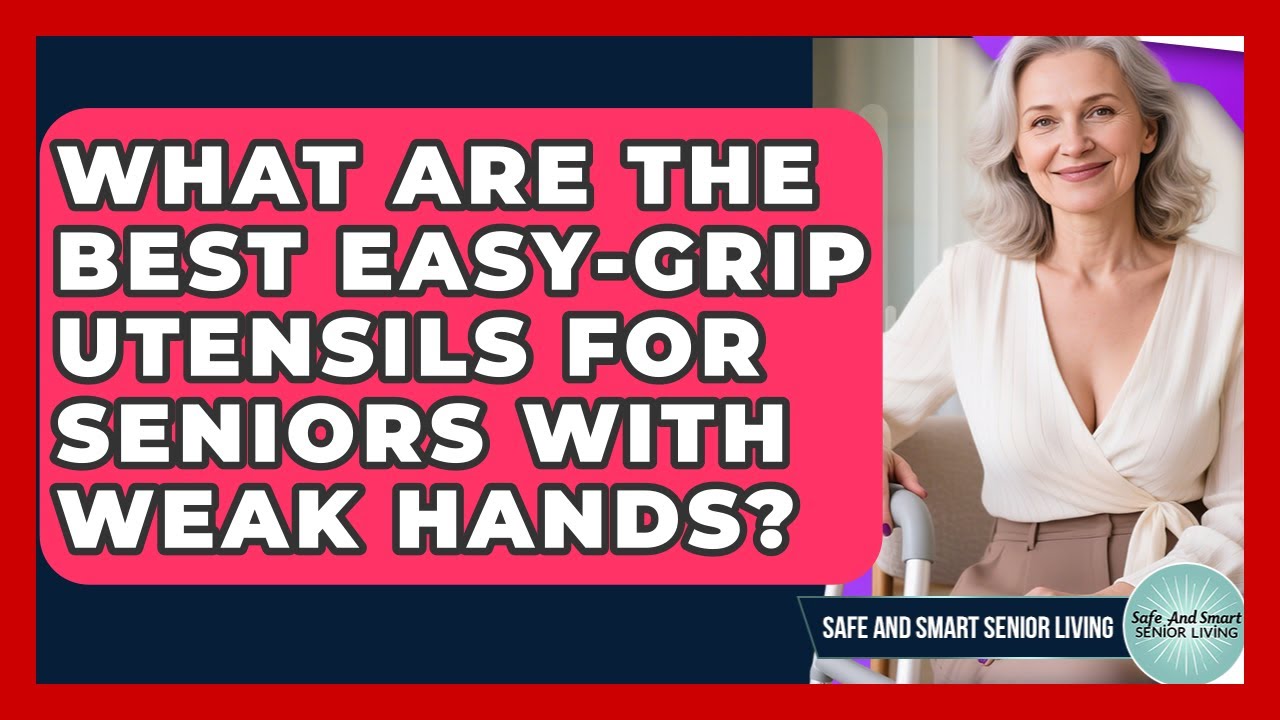 What Are The Best Easy-grip Utensils For Seniors With Weak Hands? - Safe And Smart Senior Living