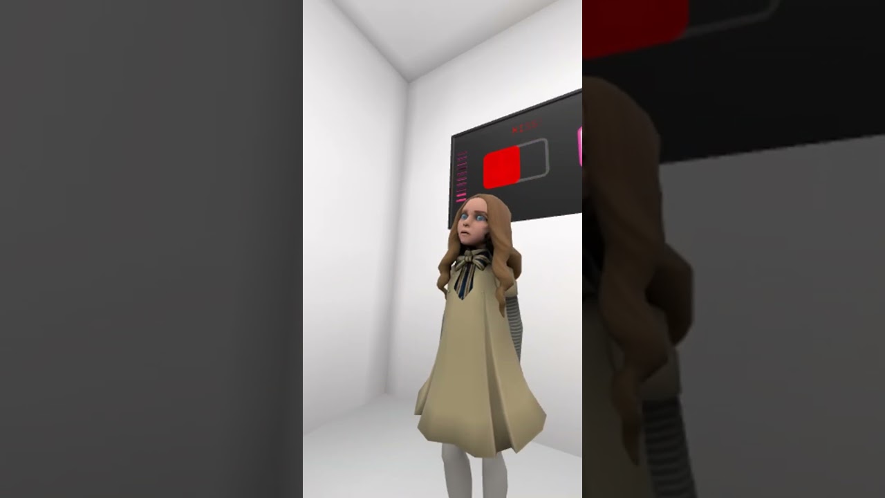 Creepy VR Gaming 😱 #dancechallenge #funny #viralvideos #blumhouse #metaquestgames #shorts