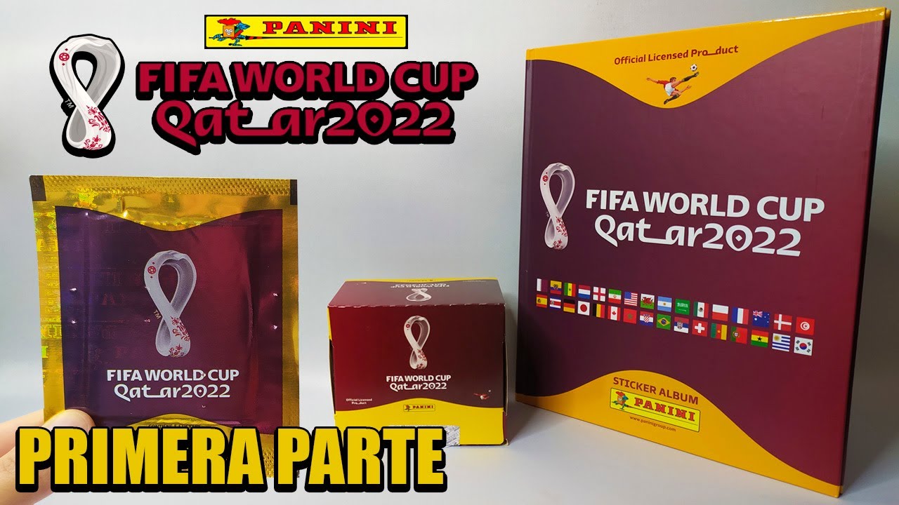 Abriendo cajita y album tapa dura MUNDIAL QATAR 2022 (version Peru) Panini - PARTE 1 DE 2