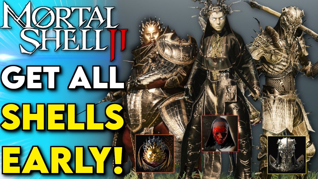 Как РАНО разблокировать ВСЕ ОБОЛОЧКИ в Mortal Shell 2 | Гайд по билдам Mortal Shell 2