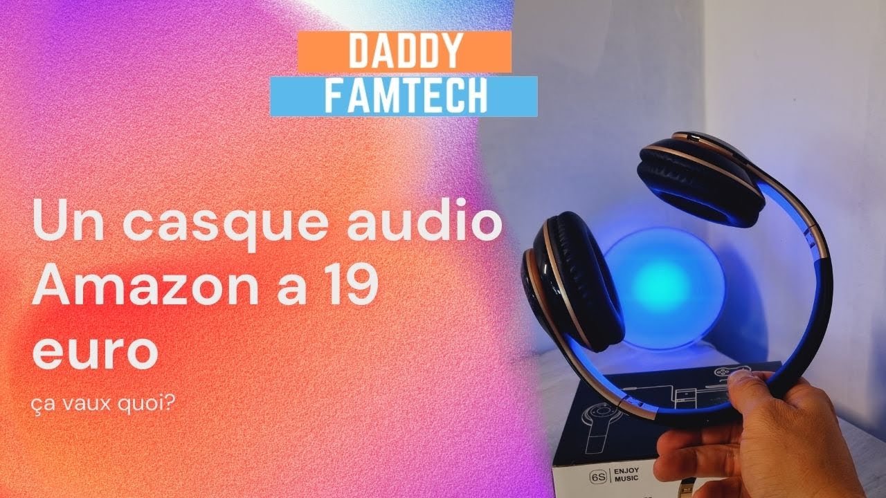 Je teste un Casque Audio vendu sur Amazon a 19 euro .