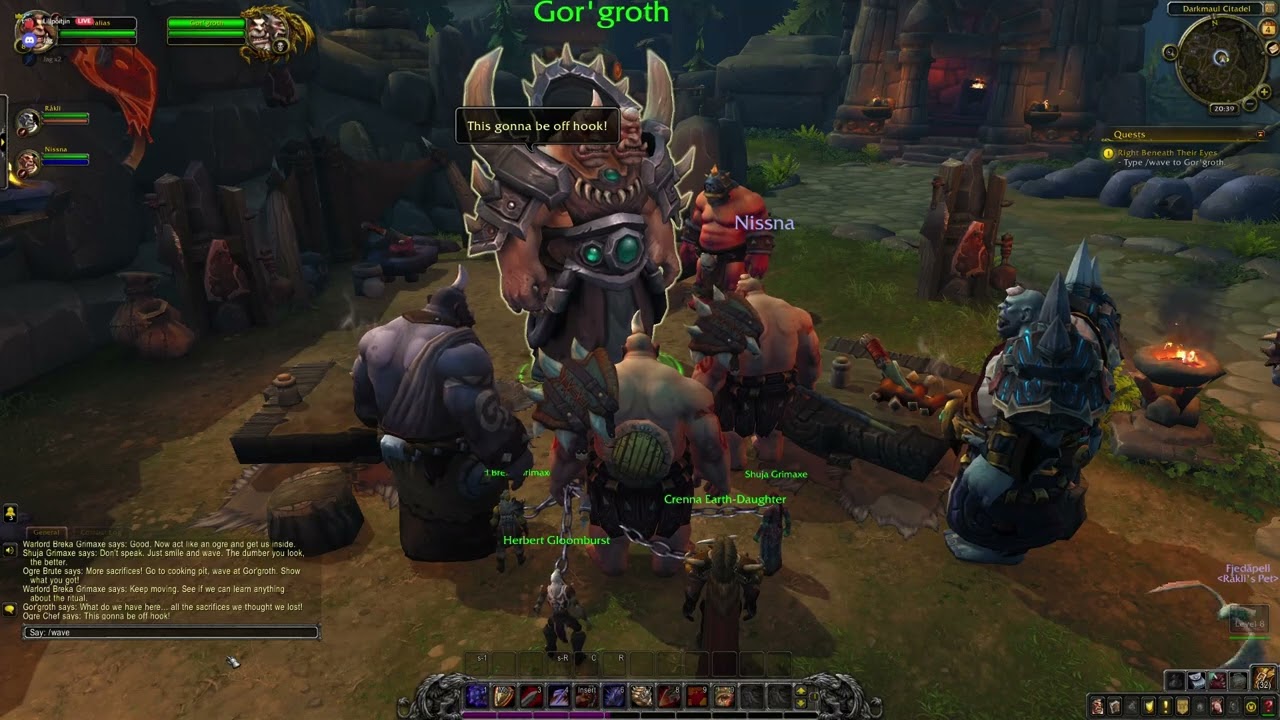WoW Quest: Right Beneath Their Eyes