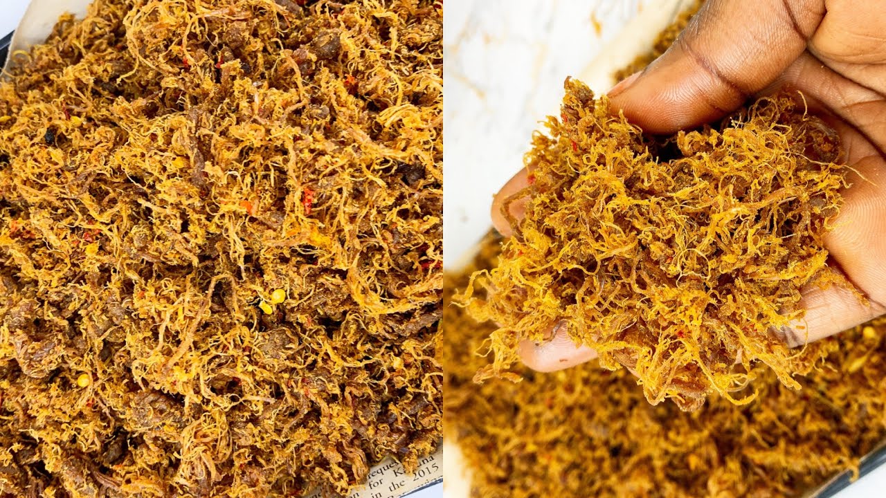 DAMBUN NAMA/MEAT FLOSS RECIPE