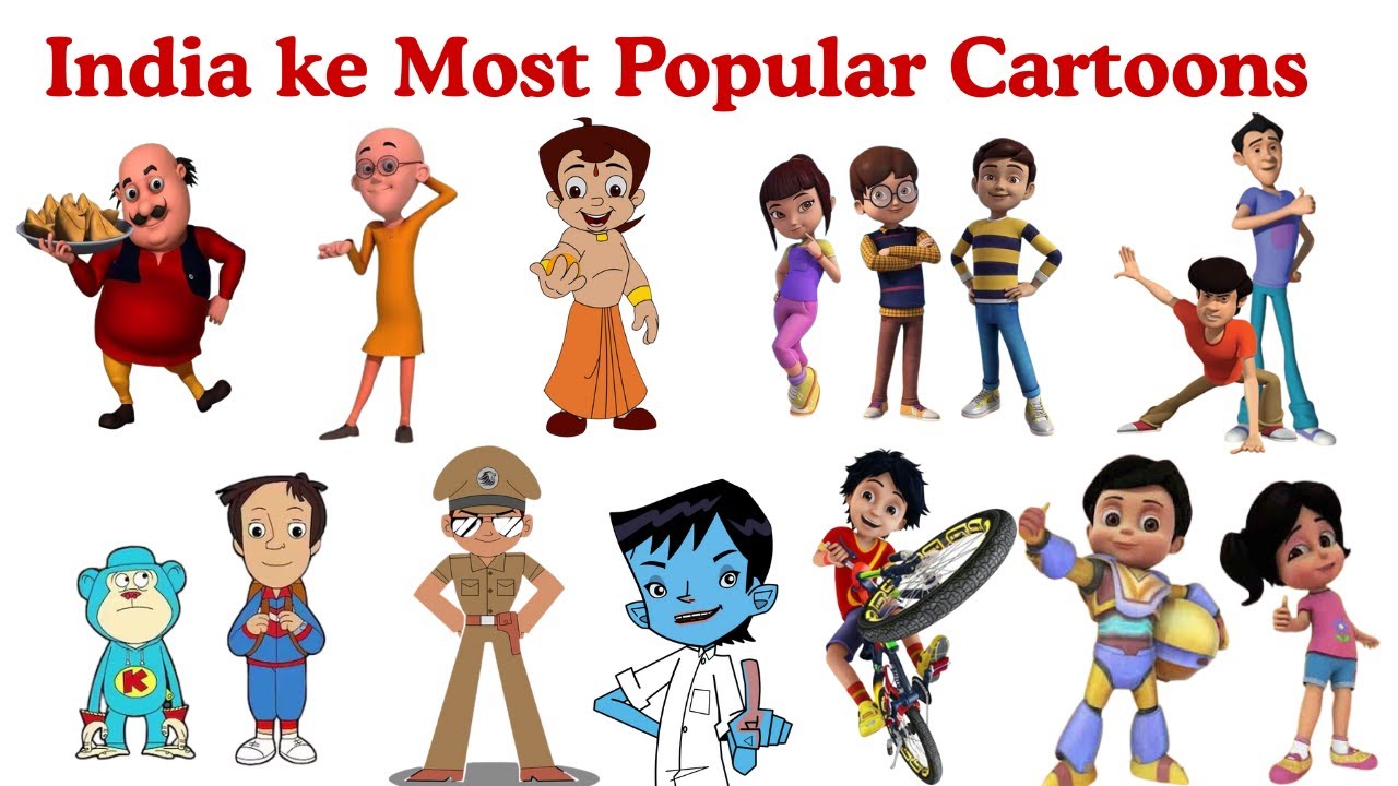 India’s Top Cartoon Heroes & Villains 👑 | Motu Patlu, Shiva, Rudra, Gattu Battu, Vir Characters