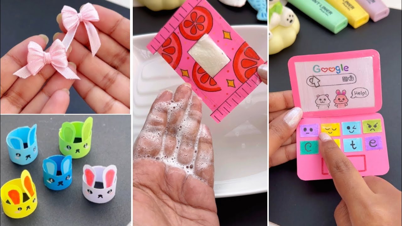 12  Craft Ideas / Miniature DIY / Organizers & Life saving Crafts / Pinterest Home decor