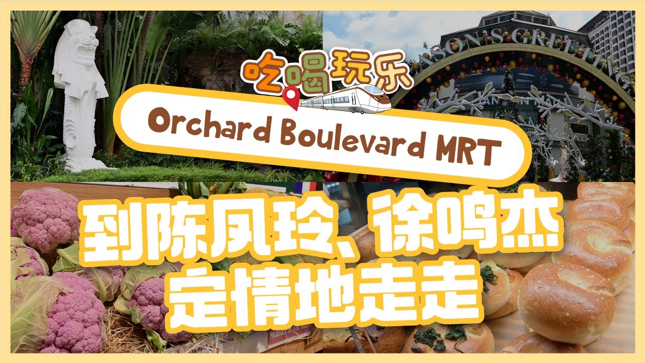 【吃喝玩乐 TEL】Orchard Boulevard 地铁站　到陈凤玲、徐鸣杰定情地走走