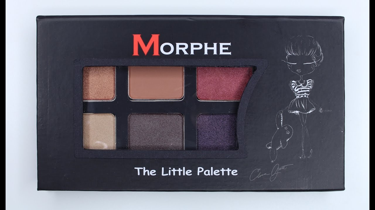 New Morphe Brushes AWESOME BLOSSOM Little Palette SWATCHES