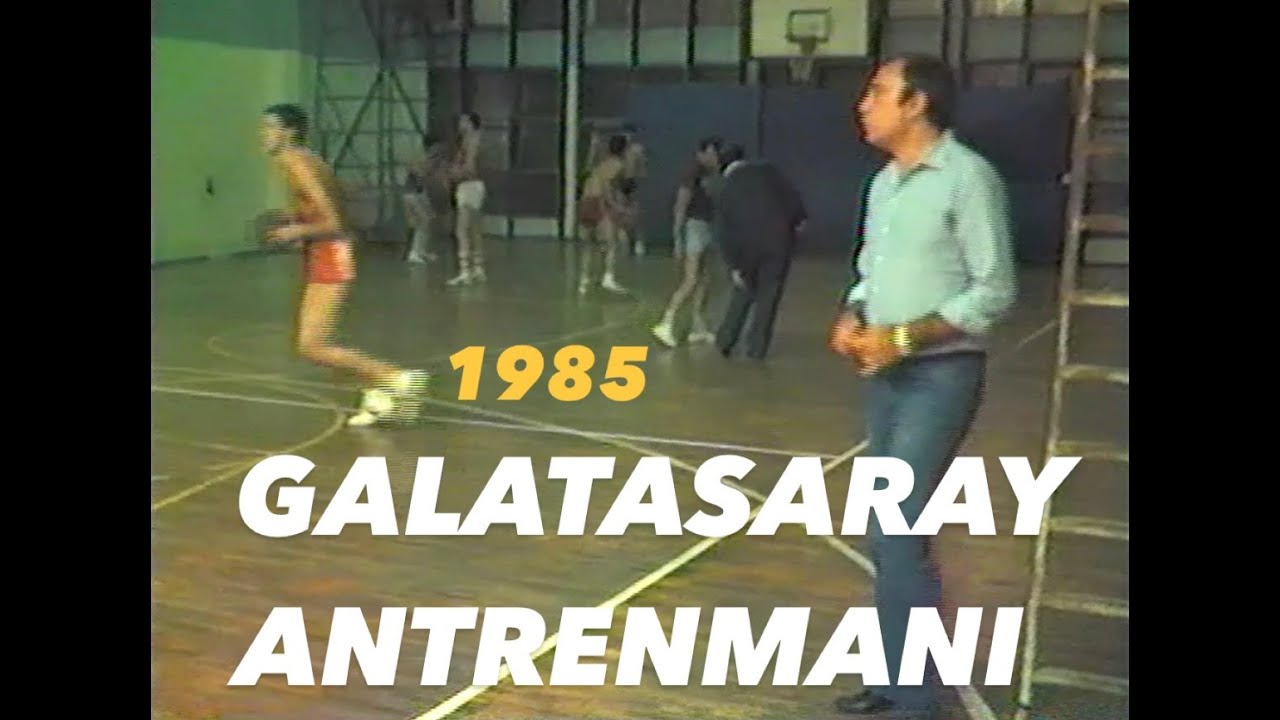 Galatasaray Basketbol Antrenmanı (Hasnun Galip Sok 1985)