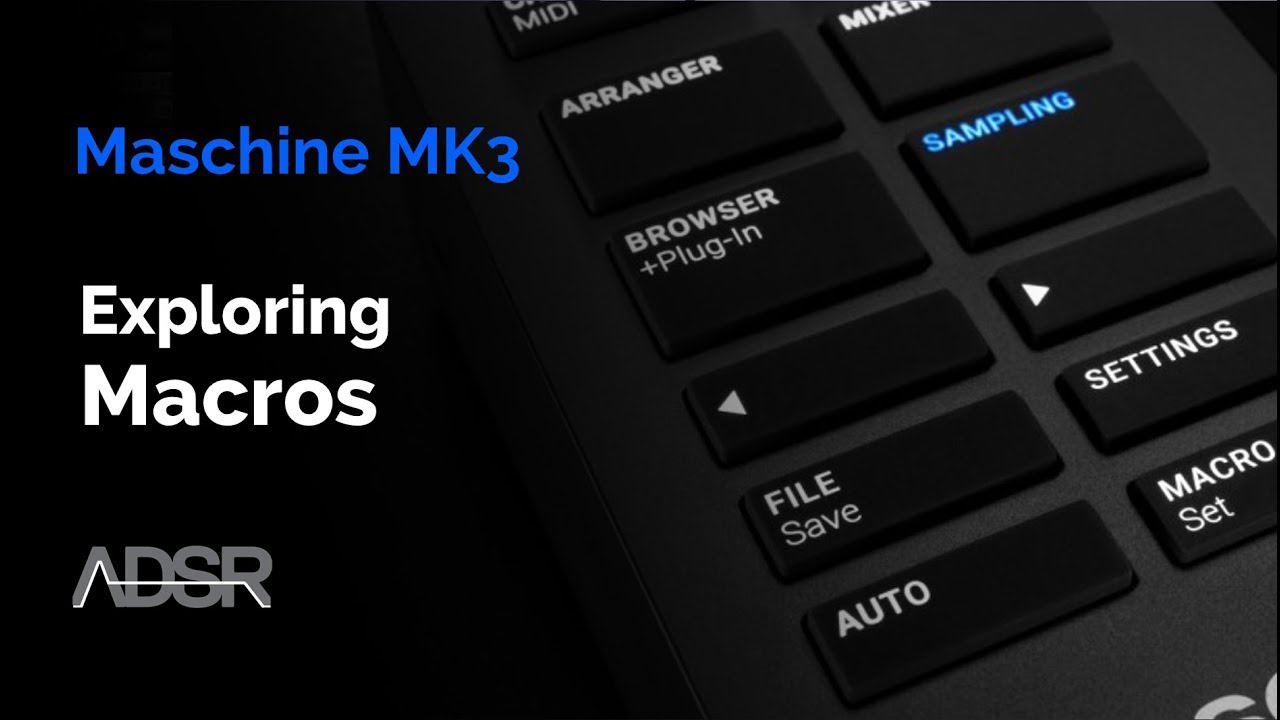 Изучение макросъемки на Maschine MK3