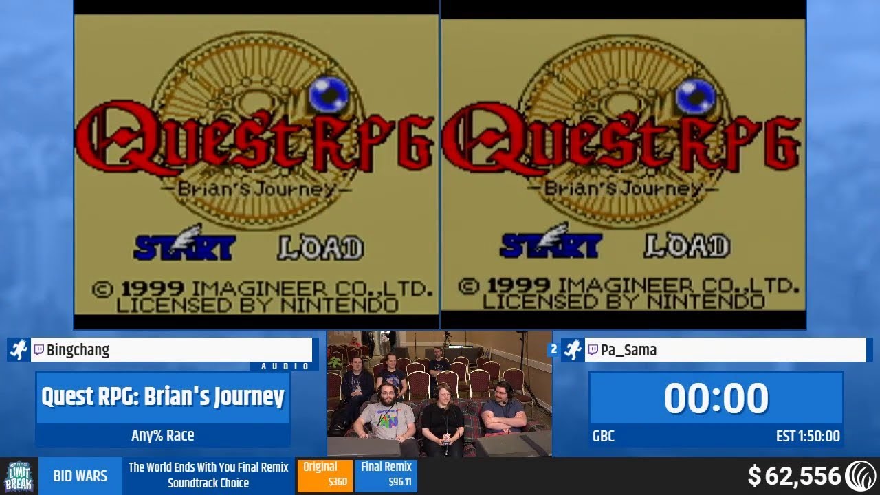 Quest RPG: Brian's Journey (Race) by Bingchang & Pa_Sama (RPG Limit Break 2019 Part 33)