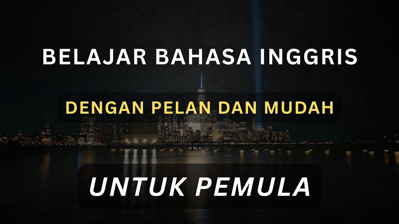 UNTUK PEMULA -- Belajar Percakapan Bahasa Inggris Sehari-hari -- Pelan dan Mudah || Ep_187