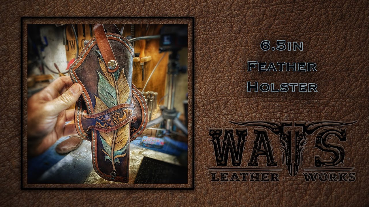 Cross Draw Feather Holster