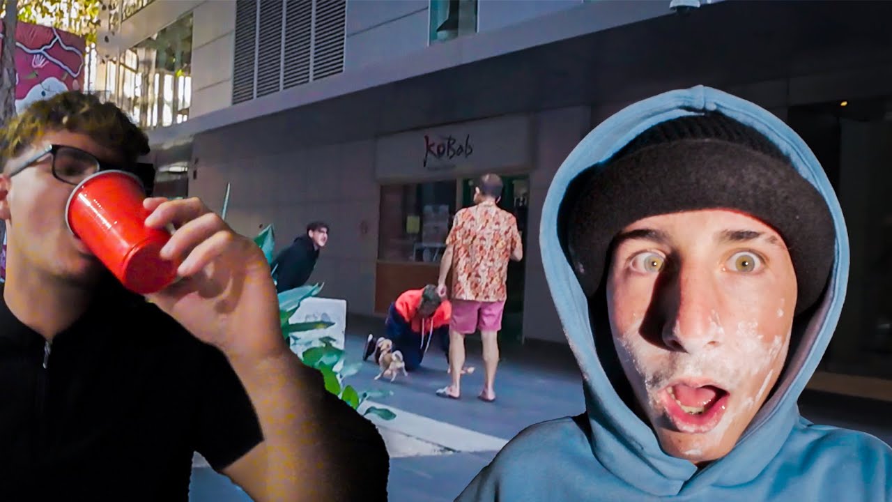 WE TRIED TO EAT HIS DOG!!!