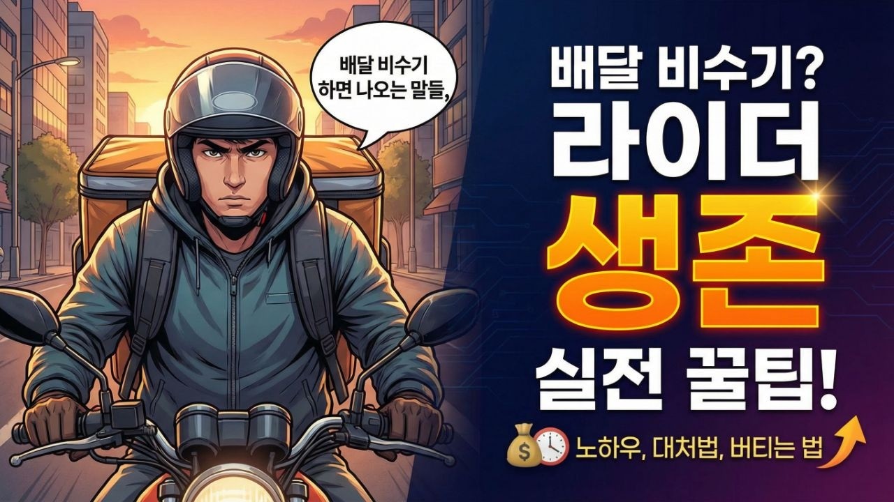 비수기하면 항상 나오는말.. / 한주간 배달라이더들의 팁,노하우,정보,소식 총정리하여 드립니다.