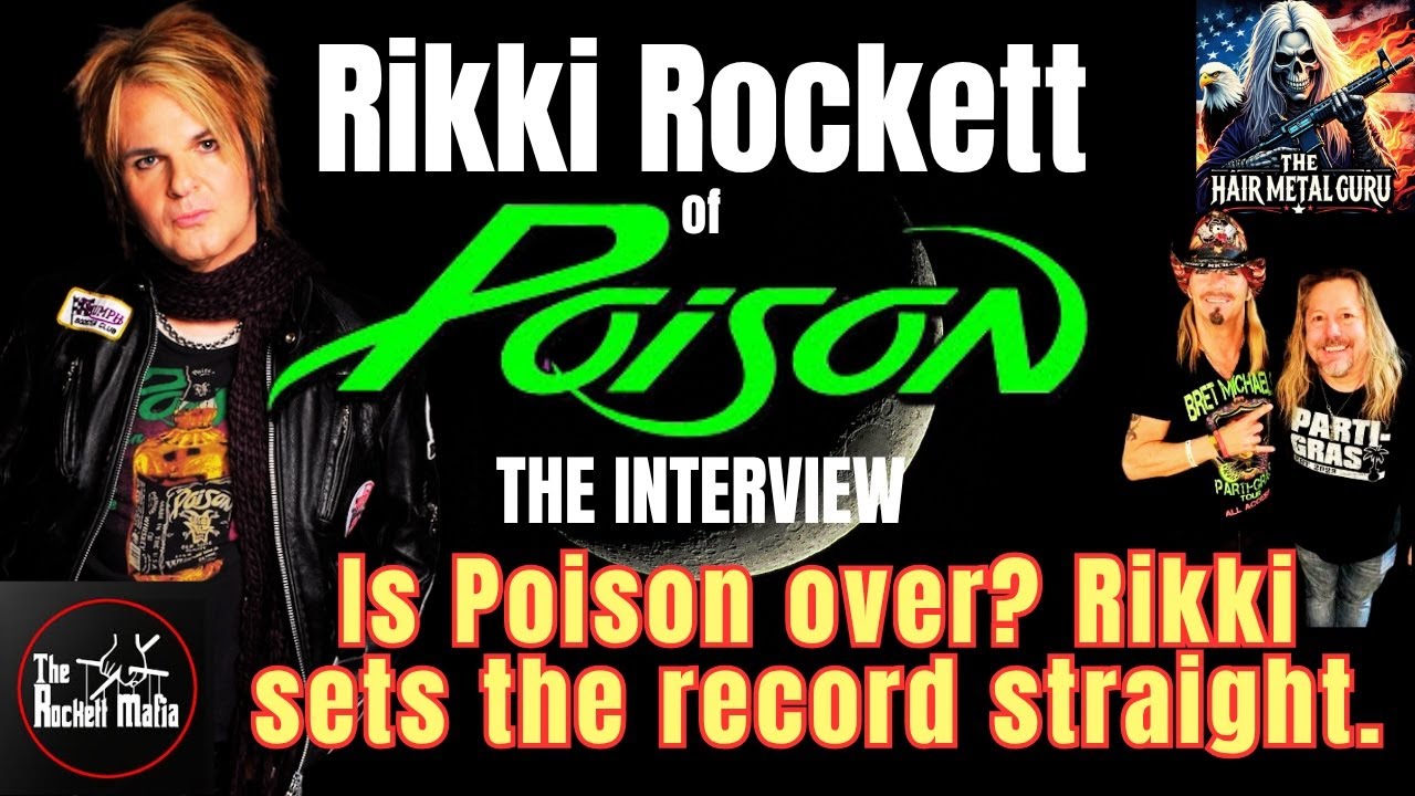 Рикки Рокетт о Poison, Брете Майклсе, Пите Эвике и туре в честь 40-летия