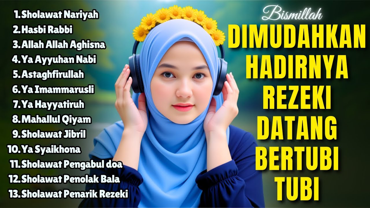 KUMPULAN SHOLAWAT NABI PERMUDAH DATANGNYA REJEKI | SHOLAWAT JIBRIL | SOLAWAT VIRAL TERBARU 2025