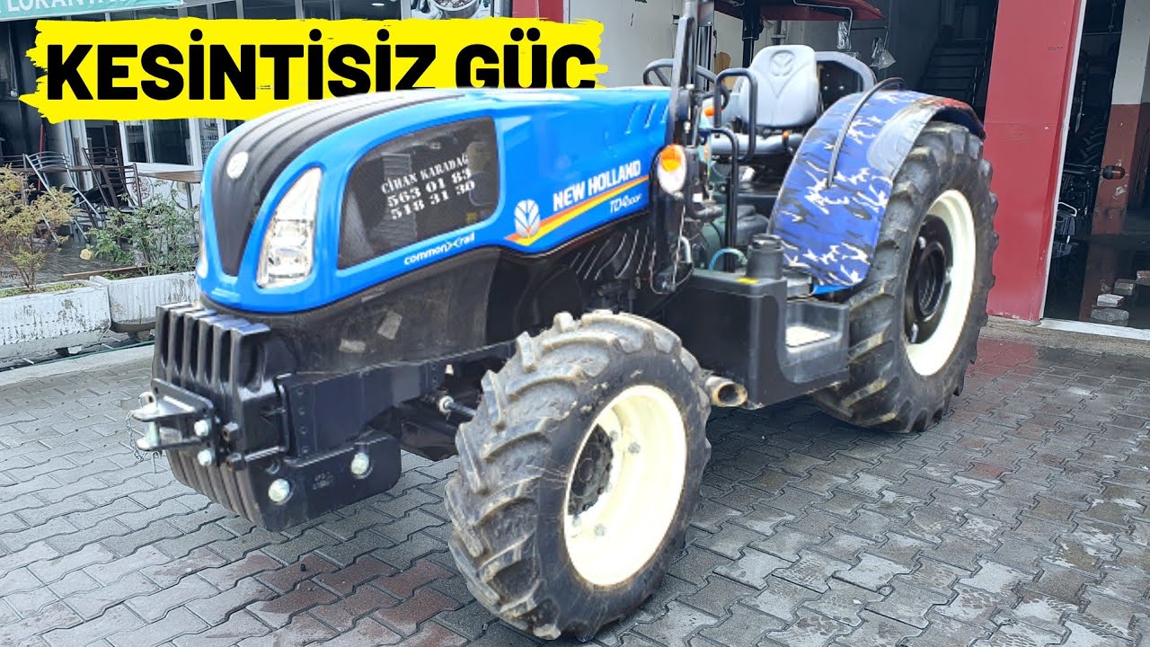 HER İŞİN ÜSTESİNDEN GELİR (New Holland TD4.100 F İnceleme - Kullanım Testi )