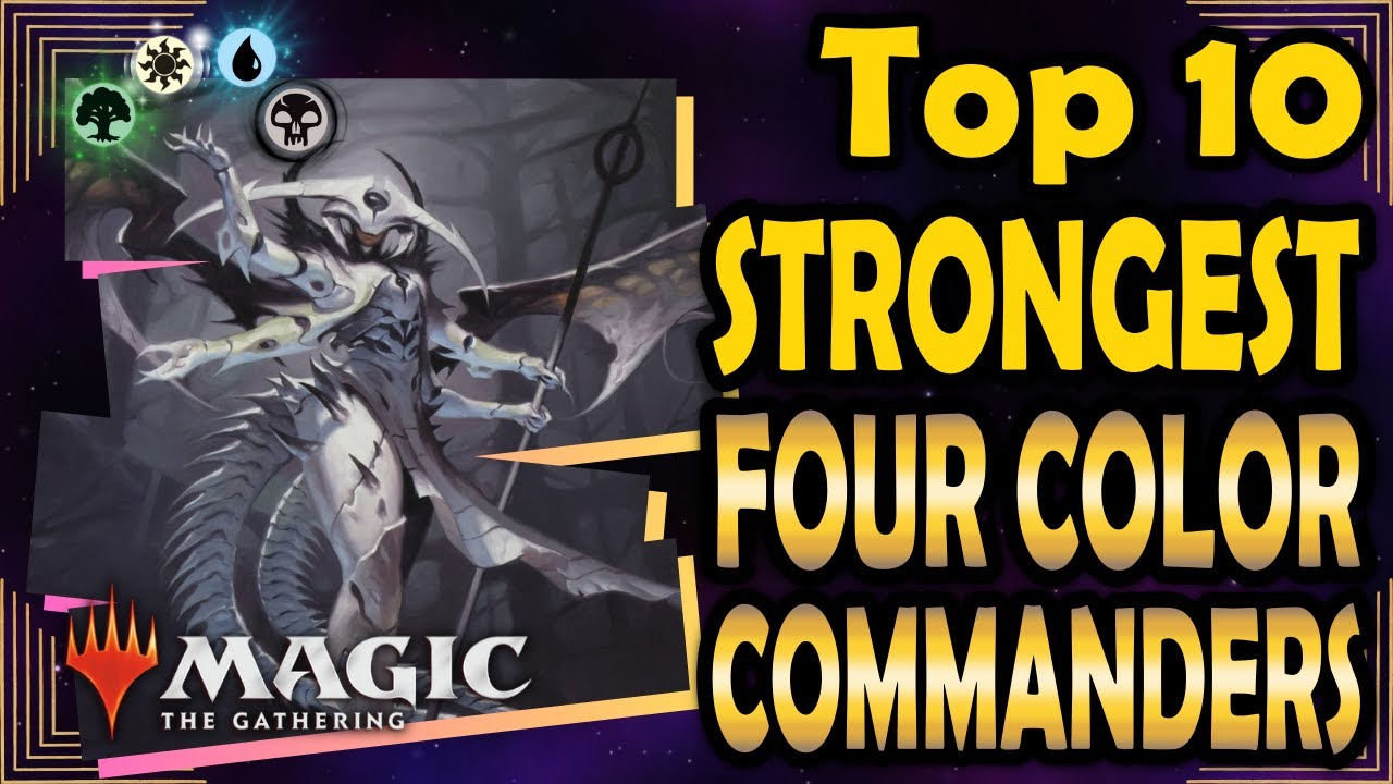 Top 10 Four Color Commanders