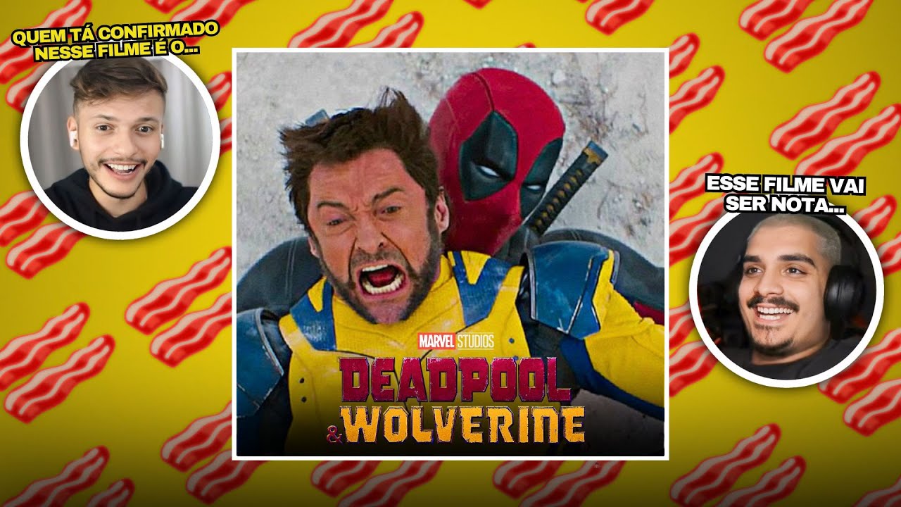 REACT E ANÁLISE DO NOVO TRAILER DE DEADPOOL E WOLVERINE