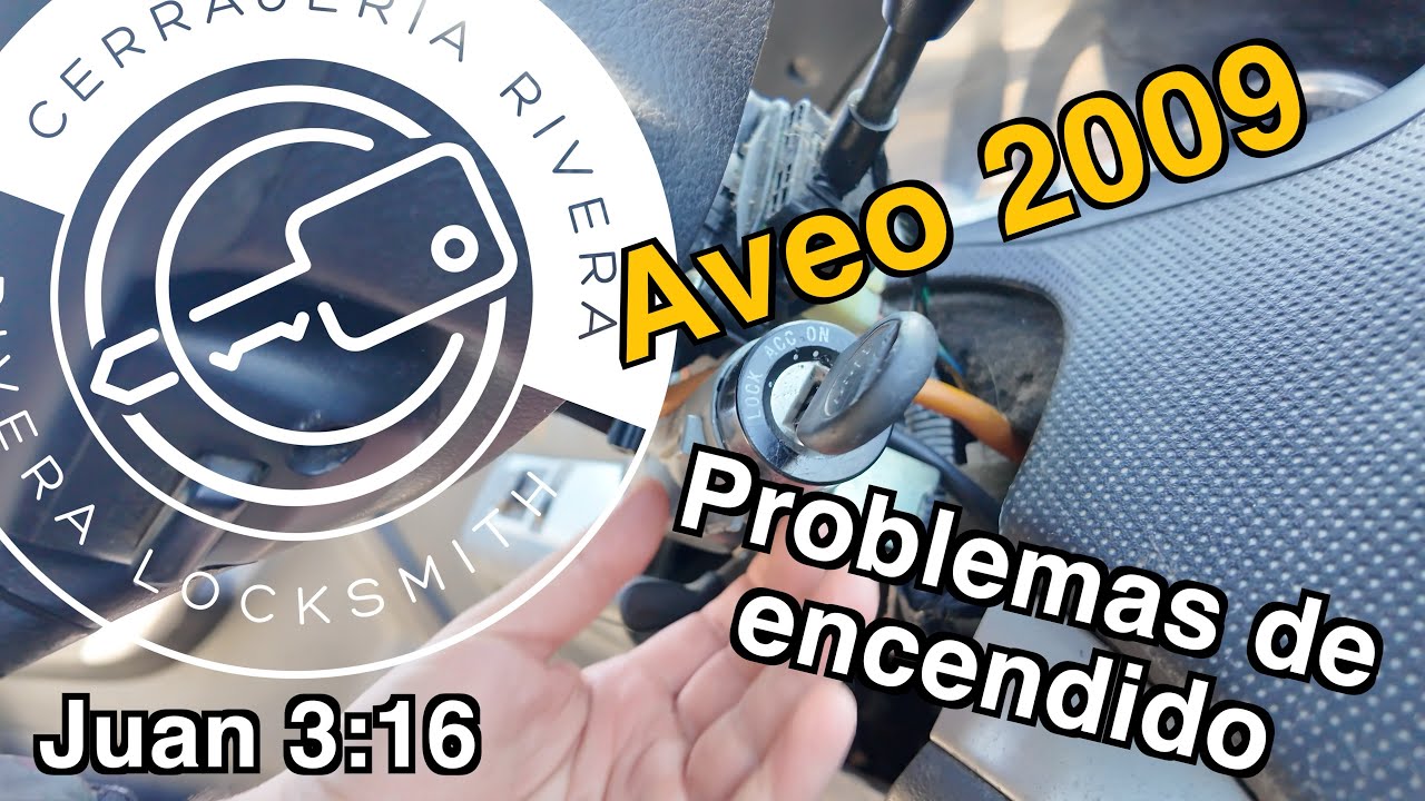 Chevrolet Aveo 2009 la llave no gira!!!