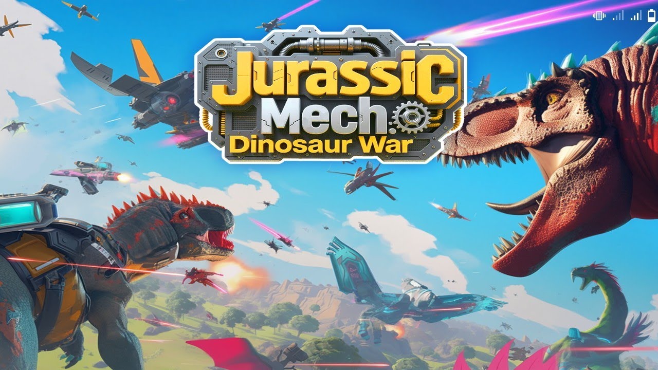 🦖 Jurassic Mech Dinosaur War | New updade 2026 Android game.Ultimate Robot Dino Battle#