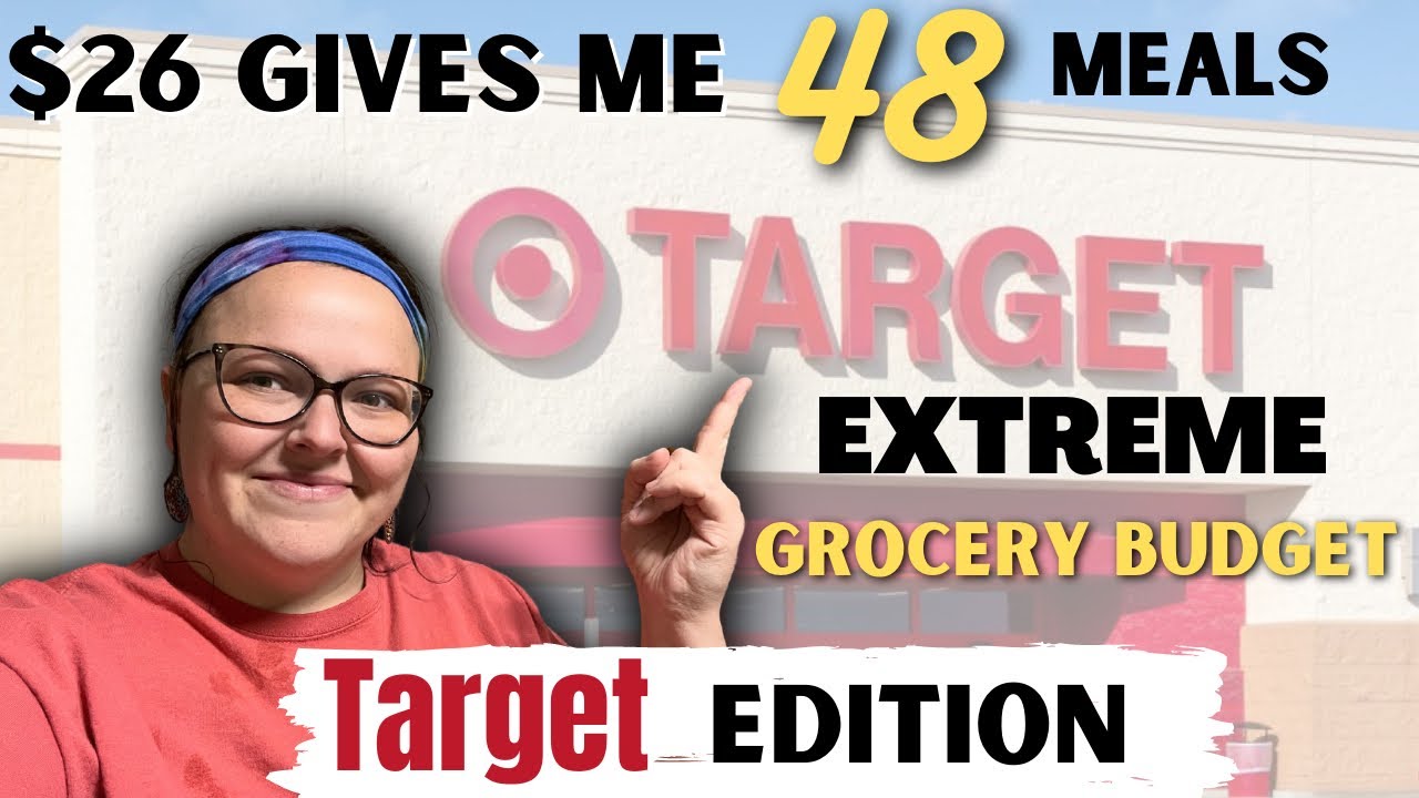 48 блюд за 26 долларов в TARGET || Extreme Grocery Budget Target Edition ‼️Повторная публикация и...