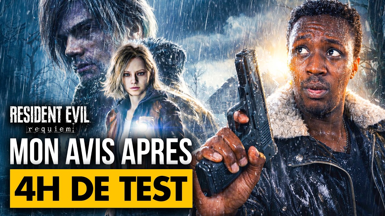 Resident Evil Requiem : J'ai ENFIN jou&eacute; avec L&Eacute;ON ! ⛔️ Je vous RACONTE TOUT avec du Gameplay 4K60
