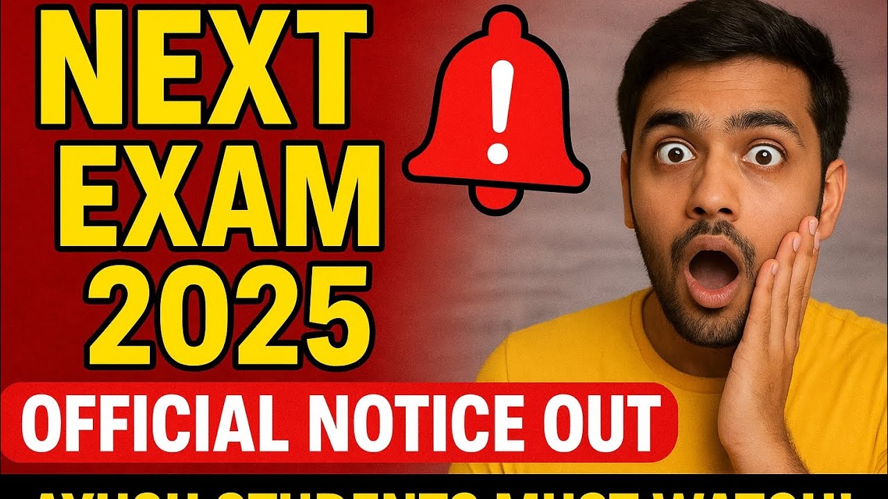 BAMS NEXT EXAM 2025!! OFFICIAL NOTICE OUT 😲!!  EXIT TEST #nextexam #examupdate #bams #ncism #viral 
