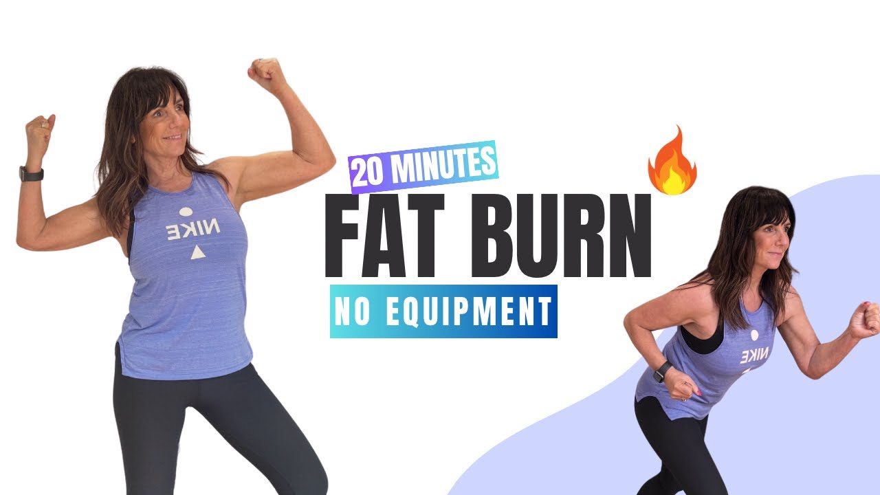 20 Minute Fat Burn Workout at Home | No Equipment Full Body HIIT for Weight Loss