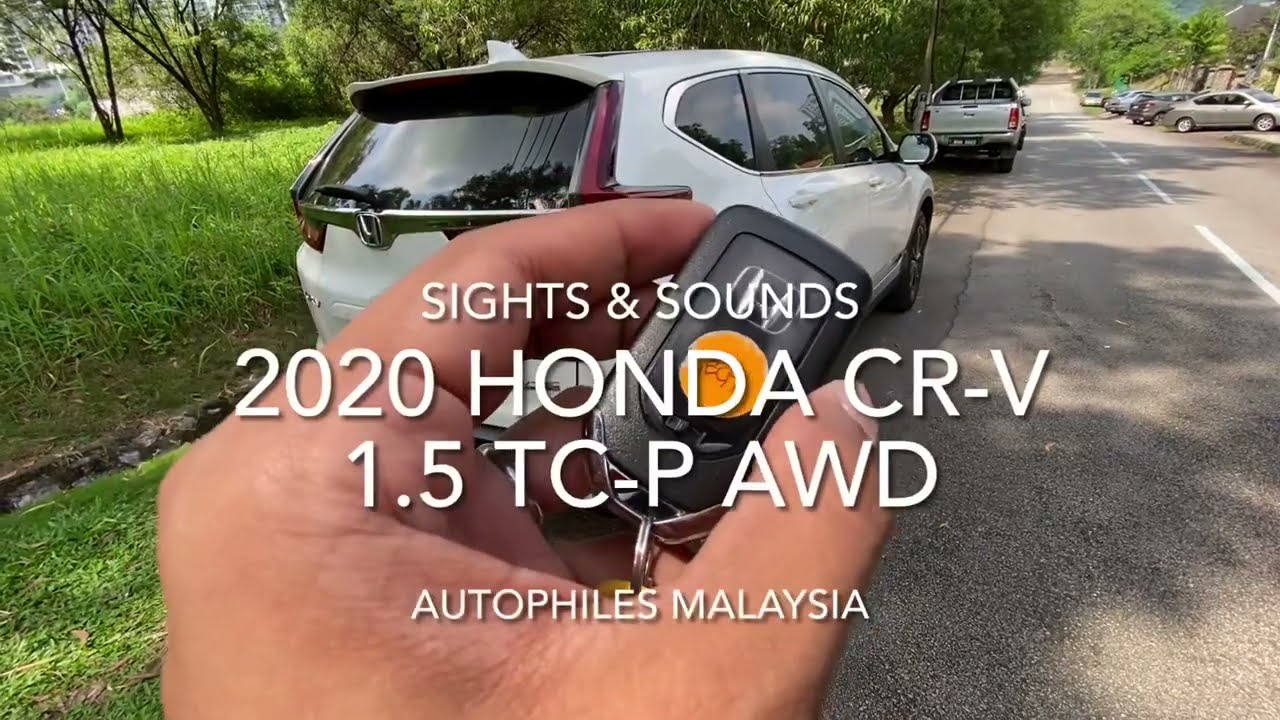 Car ASMR | 2020 Honda CR-V 1.5 TC-P AWD | Sights & Sounds