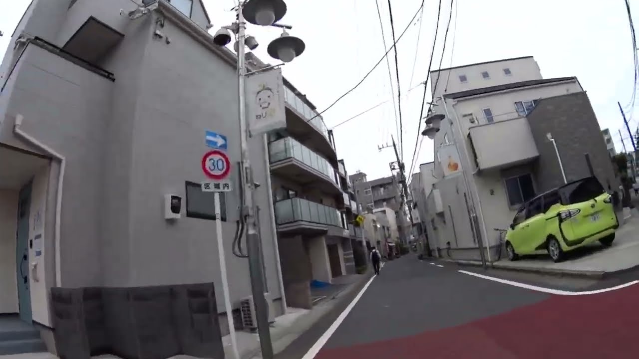 自転車さんぽ507　杉並区・久我山稲荷→宮前図書館入口→荻窪警察署前→上井草駅→下石神井四丁目→豊島橋→石神井公園