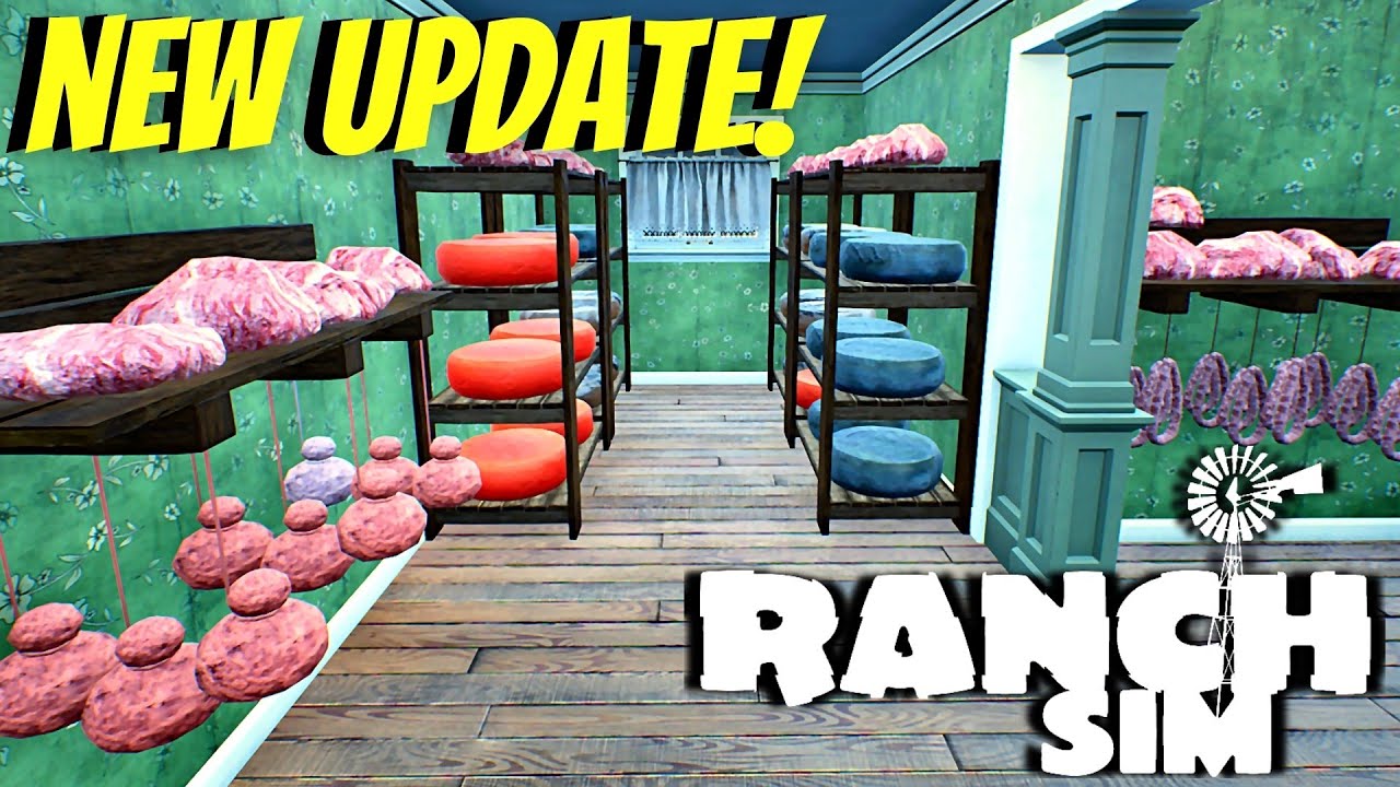 New Update! Cheese, Sausage, Meatballs And A New Restaurant! | Ranch Simulator | PC Gameplay Part 10