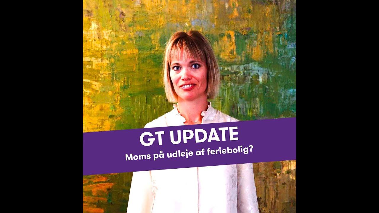 Moms på ferieboliger