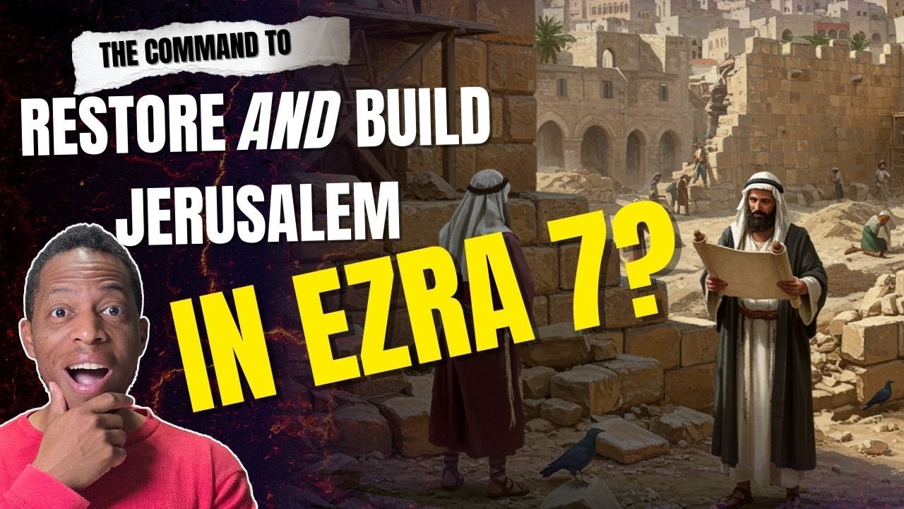 9. The Command to Restore and Build Jerusalem found in the Book of Ezra!