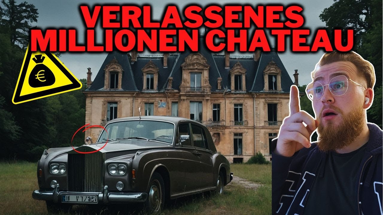 ЗАБРОШЕННОЕ ШАТО МИЛЛИОНА 🏰 Нашли старый РОЛЛС-РОЙС? 😱