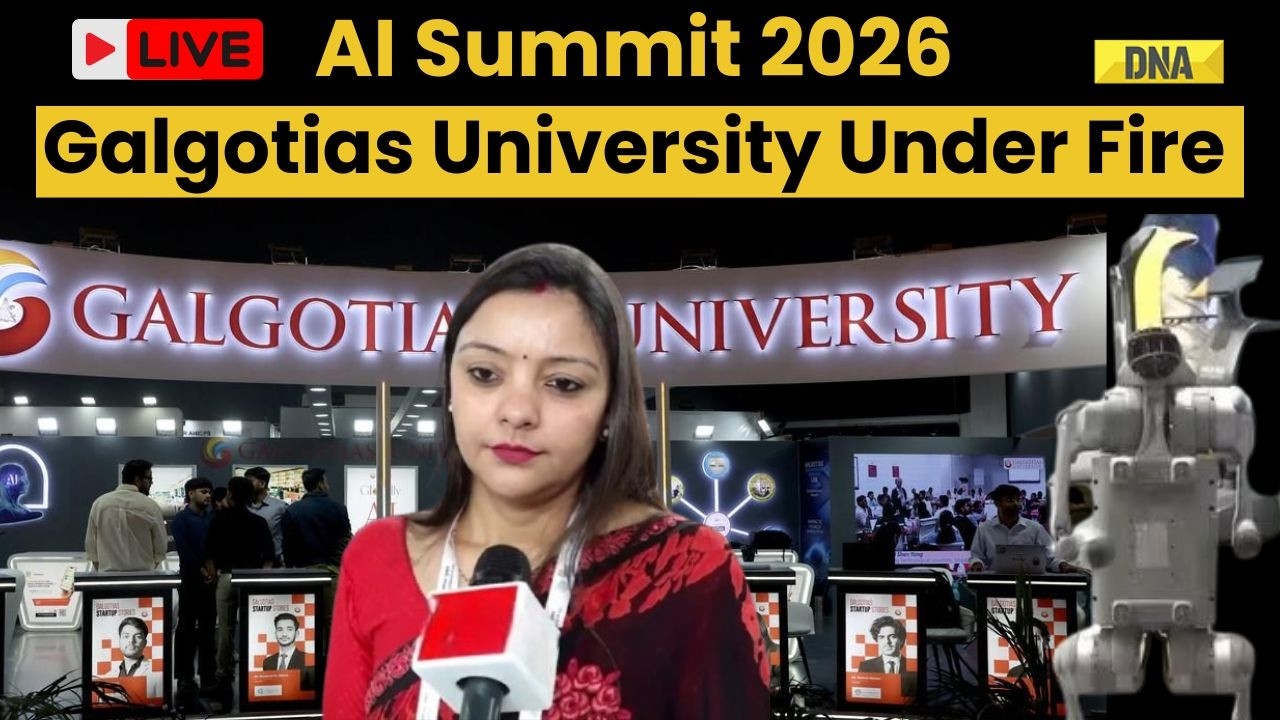 Galgotias University AI Summit: University Faces Backalsh After Chinese Robodog Row | Neha Singh