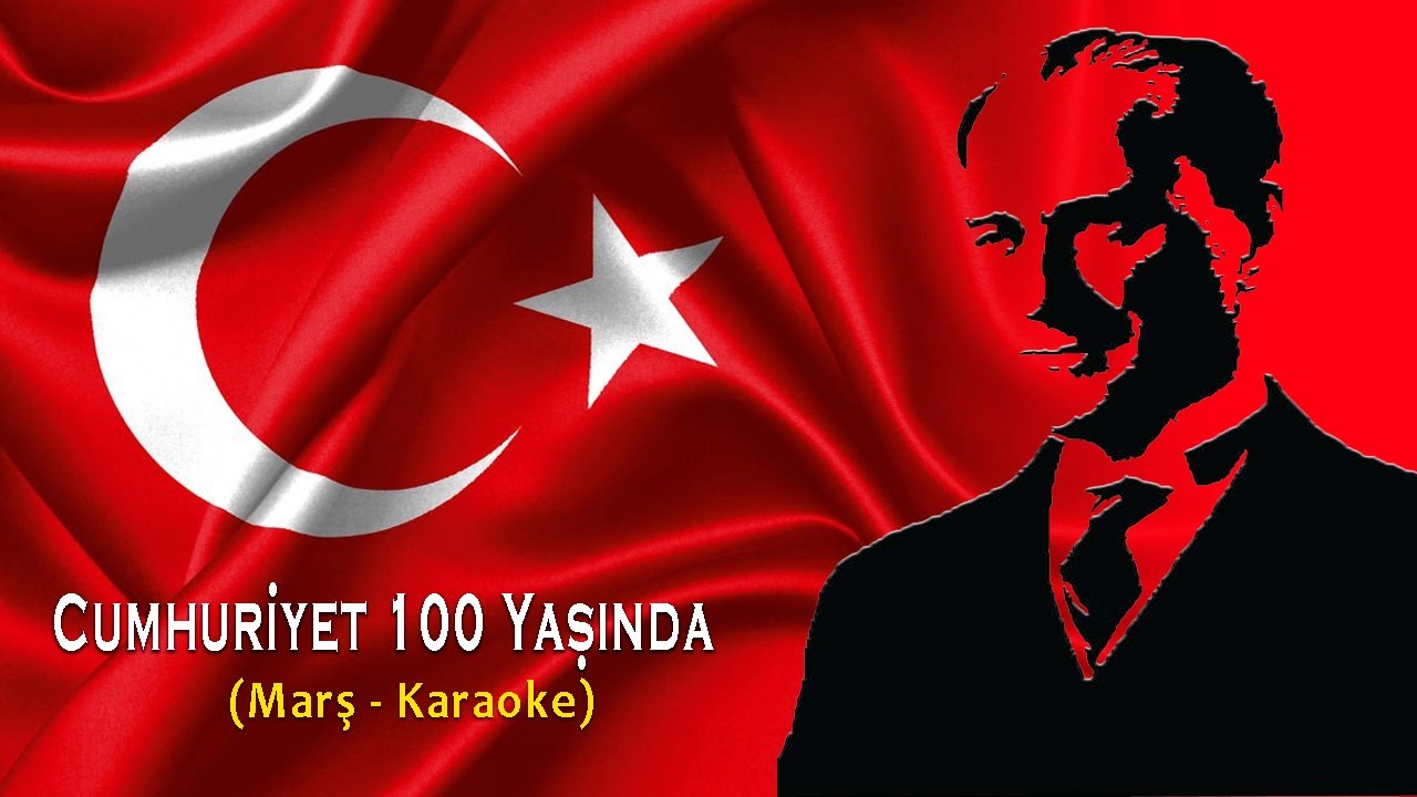 Cumhuriyet 100 Yaşında - Marş Alt Yapı Müziği (Karaoke - Official Audio)