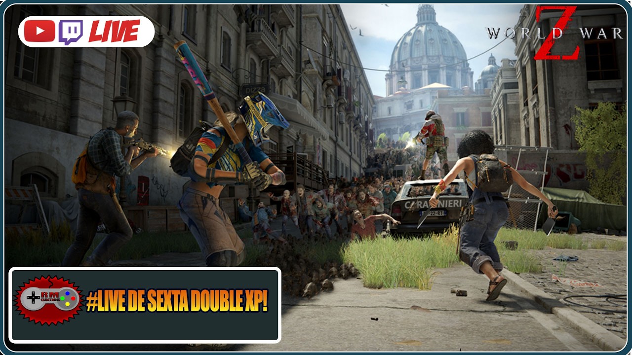 World War Z - Live de Sexta com Double XP!