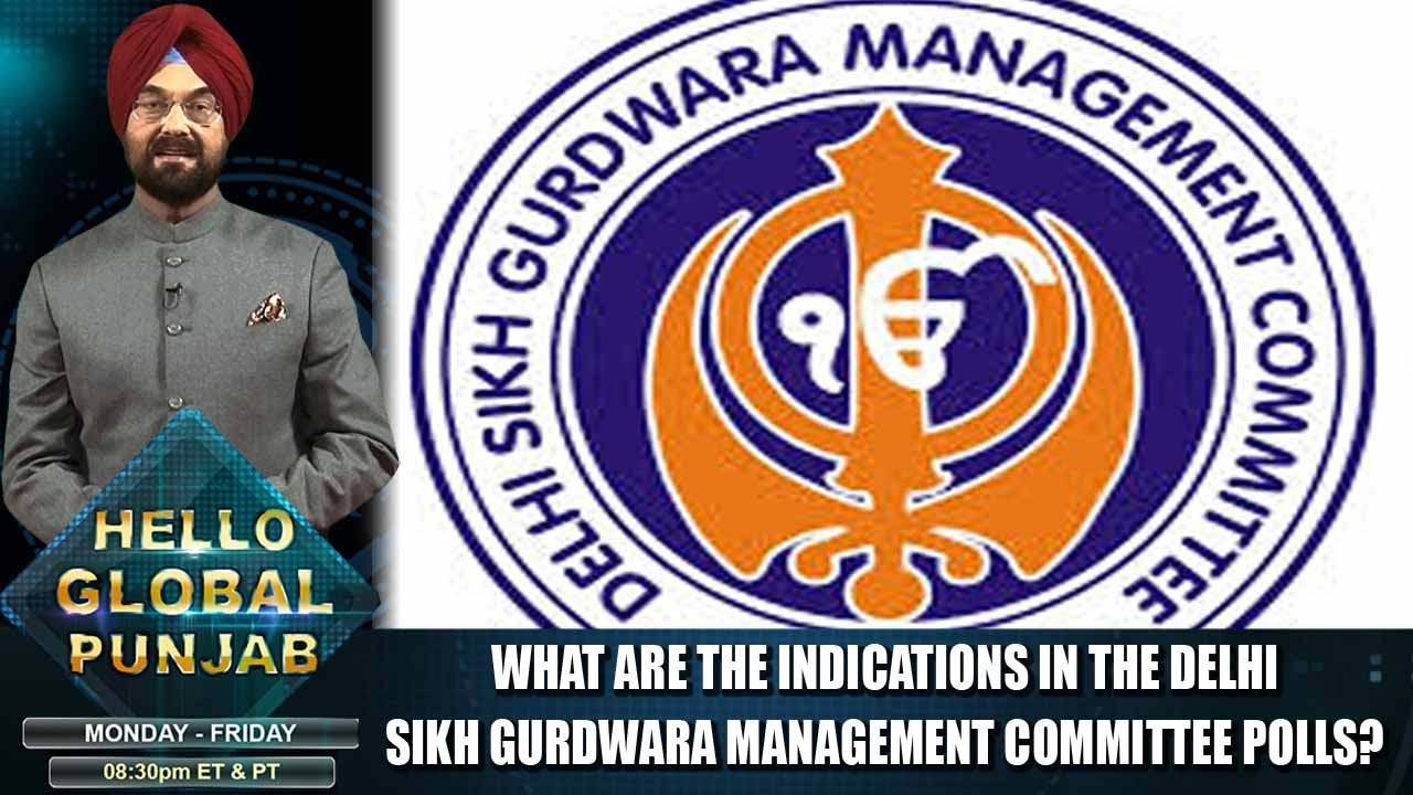 What are the indications in the Delhi Sikh Gurdwara Management Committee Polls?