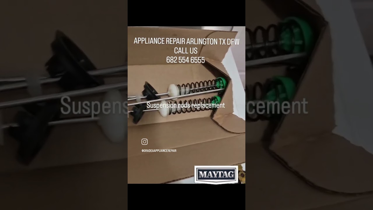 maytag washer shaking during spin cycle.  appliance repair Arlington tx dfw