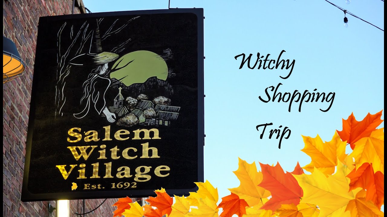 Day-Trip to Salem Massachusetts and Shopping Haul || Vlog || Day in the Life #witch #pagan #shopping