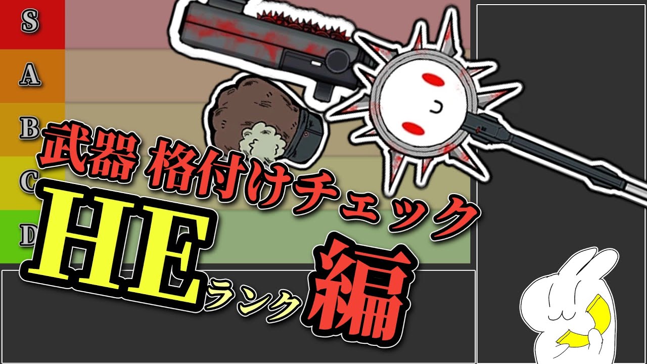 HEの武器格付けチェック【Lobotomy Corporation】