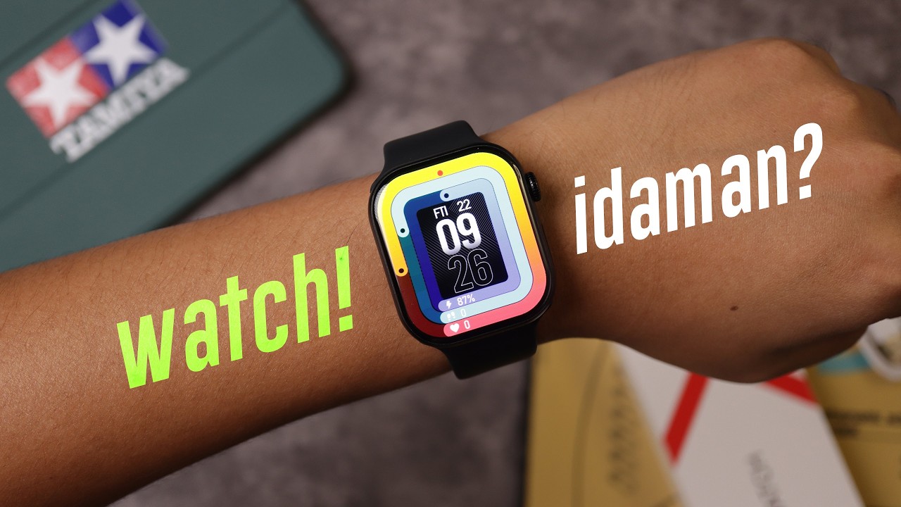 Microwear W10 Pro si Smartwatch Sedekah... 500-ribu PALING LENGKAP 🔥